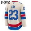 Lasten NHL New York Rangers Pelipaita 2025-26 Fanatics Premium Adam Fox Winter Classic Valkoinen